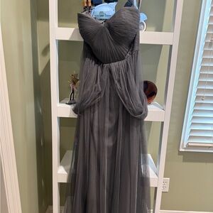Jenny Yoo Collection Charcoal Dress